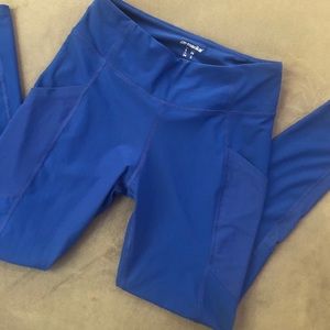 COPY - Blue Crop Pocket Leggings